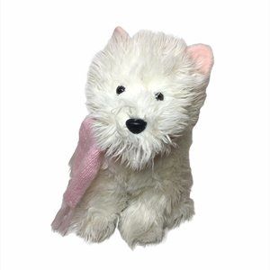 Mandee's Holly the Holiday Pup Plush 10in. Pink
